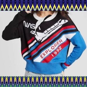 👩‍🚀NWT🚀NASA 1992 Explorer Sweater👩‍🚀🚀